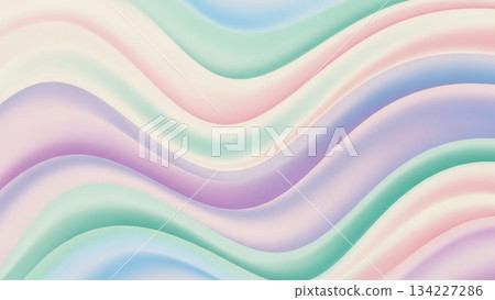 Pastel Abstract Wavy Pattern Pastel Abstract Wavy Pattern 134227286