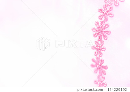 Lace flower background material 134229192