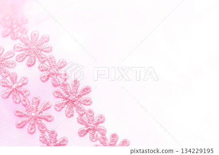 蕾絲花背景材料 134229195