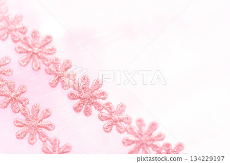 Lace flower background material Lace flower background material 134229197