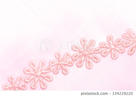 Lace flower background material Lace flower background material 134229220