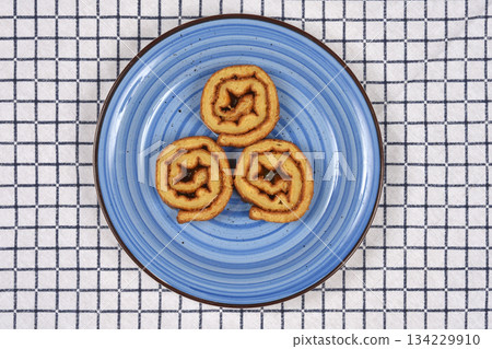 Dessert on Plaid 134229910