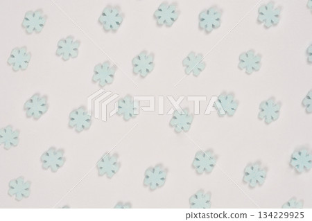 Blue Snowflake Pattern Blue Snowflake Pattern 134229925