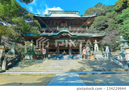 【香川縣】金比羅神社(朝日神社及本殿) 【香川縣】金比羅神社(朝日神社及本殿) 134229944