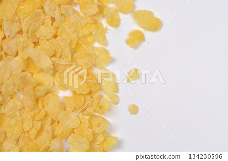Corn Flakes on White Corn Flakes on White 134230596