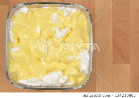 Floating Island Dessert Floating Island Dessert 134230603