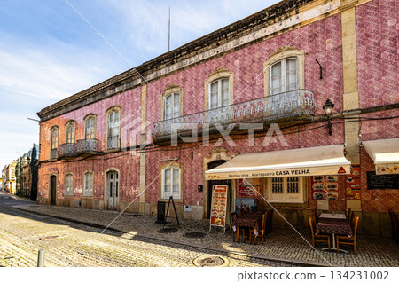 View of modern and historic buildings in the center of Silves, A View of modern and historic buildings in the center of Silves, A 134231002