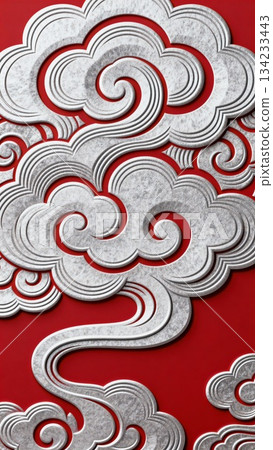 中式传统祥云纹理图形背景图片 134233443