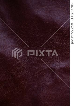 Leather brown background, eco leather 134233706