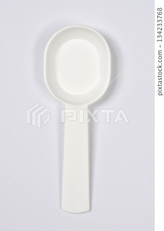 Plastic measuring spoon Plastic measuring spoon 134233768