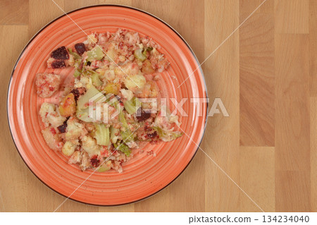Served Vegetable Dish Served Vegetable Dish 134234040