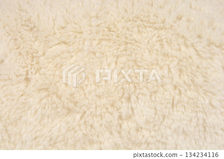 Horizontal Beige Fur Background Horizontal Beige Fur Background 134234116