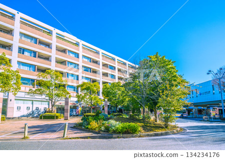 日本橫濱城市景觀 橫濱市營地鐵中町台站等景觀。 134234176