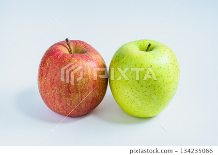 San Fuji and Orin apples San Fuji and Orin apples 134235066