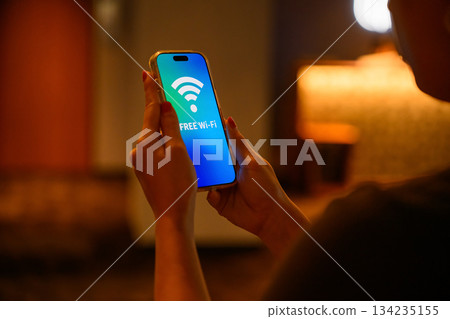 使用智慧型手機連線免費 Wi-Fi 134235155