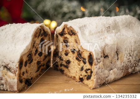 德式聖誕蛋糕 134235332