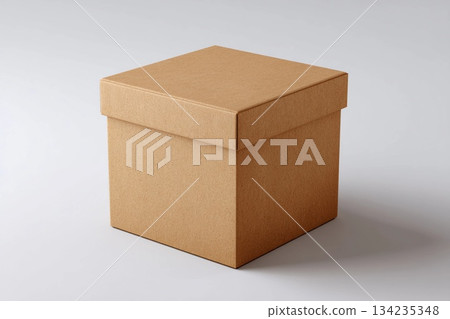 Creative DIY Packaging Box for Unique Projects and Gifts Generative AI 134235348