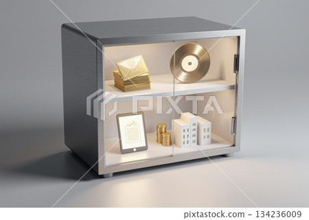 Transparent Vault with Layered Passive Income Sources 134236009