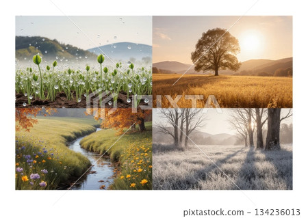 Crypto Market Cycle as Four Seasons in One Landscape Crypto Market Cycle as Four Seasons in One Landscape 134236013