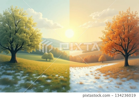 Crypto Market Cycle as Four Seasons in One Landscape Crypto Market Cycle as Four Seasons in One Landscape 134236019
