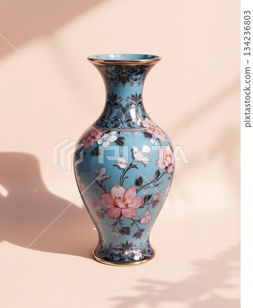 vase on the table 134236803