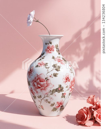 vase of flower on the table vase of flower on the table 134236804