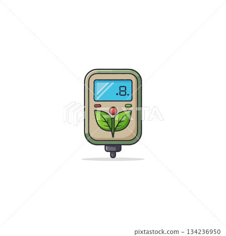 Digital flora monitoring device illustrates agricultural innovation for sustainable farming Digital flora monitoring device illustrates agricultural innovation for sustainable farming 134236950