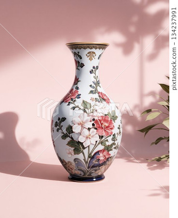 vase with flowers 134237991