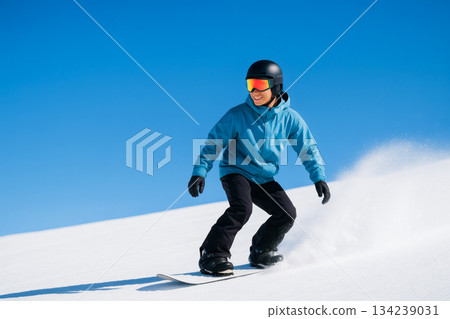 單板滑雪男 單板滑雪男 134239031