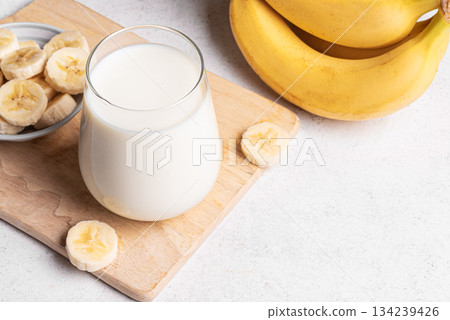 Korean banana milk 134239426