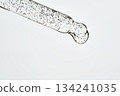 Cosmetic pipette dropping clear serum or hyaluronic acid gel 134241035