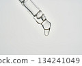 Cosmetic pipette dripping clear serum liquid drop 134241049