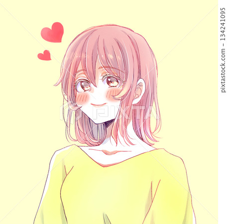 一個幸福的女人，豐滿而充滿愛心 134241095