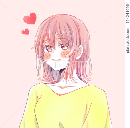 一個幸福的女人，豐滿而充滿愛心 134241096