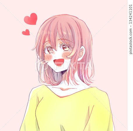 快樂的女人，愛情，歡笑，豐滿 134241101