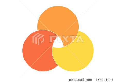 Graphical Venn diagram infographic sections. Overlapping circle shapes circles chart line set. Venn diagrams with overlapping circles, showing a common area, for infographic presentation Graphical Venn diagram infographic sections. Overlapping circle shapes circles chart line set. Venn diagrams with overlapping circles, showing a common area, for infographic presentation 134241921