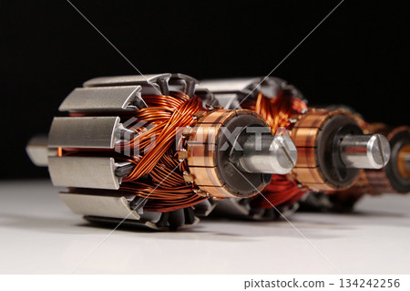 Rotors of electric motors from small household appliances Rotors of electric motors from small household appliances 134242256