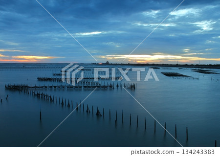 夕陽 夕陽 134243383