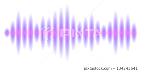 Voice record amplitude. Audio wave tune effect Voice record amplitude. Audio wave tune effect 134243641