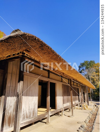 An old folk house museum in the city, Gassho-style 134244935