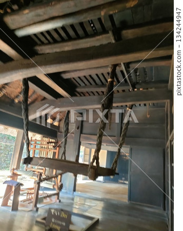 An old folk house museum in the city, Gassho-style An old folk house museum in the city, Gassho-style 134244947