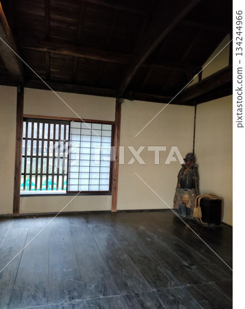 An old folk house museum in the city, Gassho-style 134244966