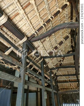 An old folk house museum in the city, Gassho-style 134245001