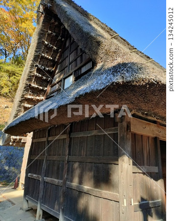 An old folk house museum in the city, Gassho-style 134245012