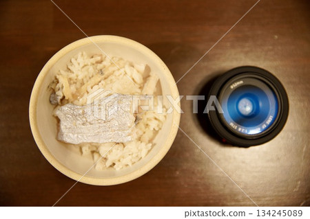 Camera lens and rice Camera lens and rice 134245089