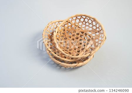 Bamboo woven colander Bamboo woven colander 134246090