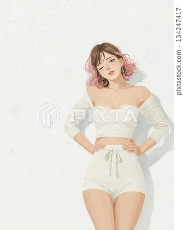 Emi Series: Beauty - A feminine image that naturally conveys confidence and cuteness 134247417