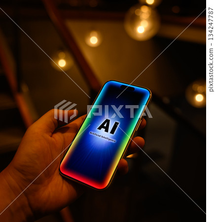 Smartphones and AI technology 134247787