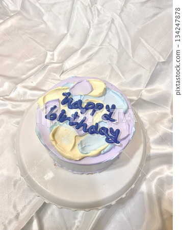 A delicious, fluffy cake with layers of rich flavor, perfect for any occasion. Often topped with frosting or fresh fruits, it's a sweet treat that brings joy to every bite. 134247878