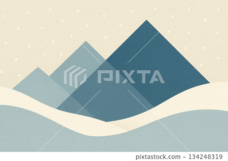 Abstract winter background design inspired by snowy scenery Abstract winter background design inspired by snowy scenery 134248319